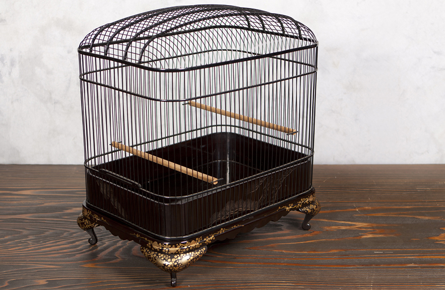 Alexander Lamont antique Japanese birdcage