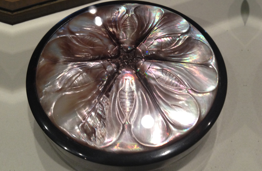 Mother of Pearl box by Clement Mere a favorite piece of designer Alexander Lamont's