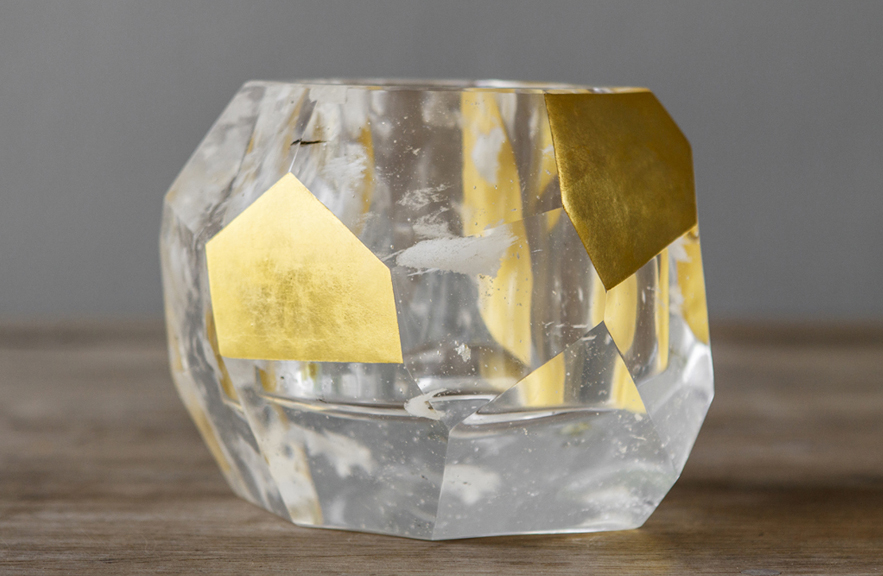 Alexander Lamont rock crystal vessel