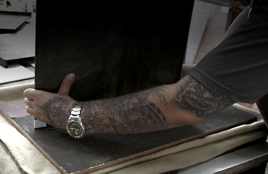 Alexander Lamont shagreen workshop Thai tattoos