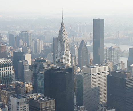 NYC skyline by Alexander Lamont