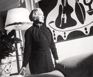 Eugenia Errázuriz in her Paris apartment